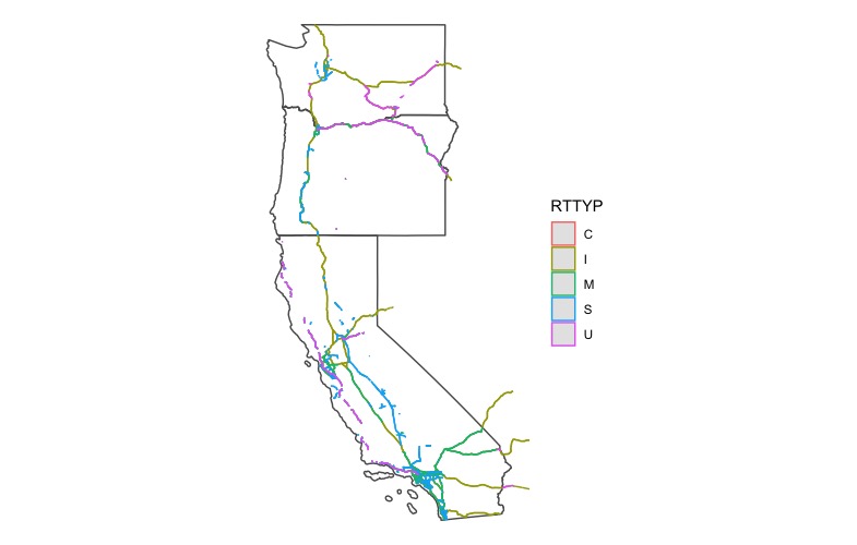 ggplot sf objects
